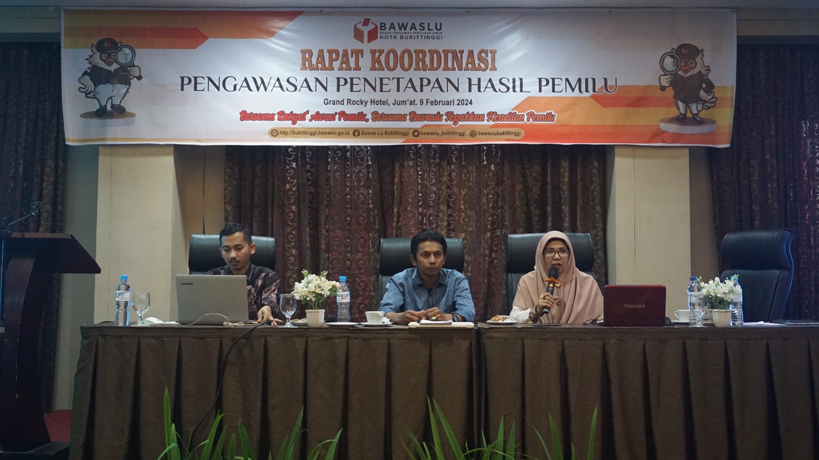 Rakor Pengawasan Penetapan Hasil Pemilu 