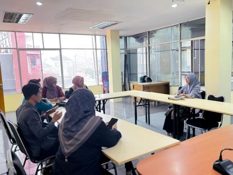 Agenda Konsolidasi Demokrasi Bawaslu Kota Bukittinggi dengan Kwartir Cabang XIII Gerakan Pramuka Kota Bukittinggi